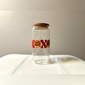 Xoxo Glass Jar